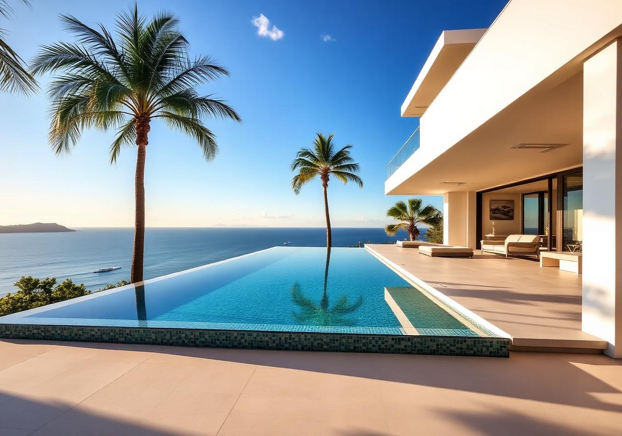Contemporary Sea-View Villa with Infinity Pool