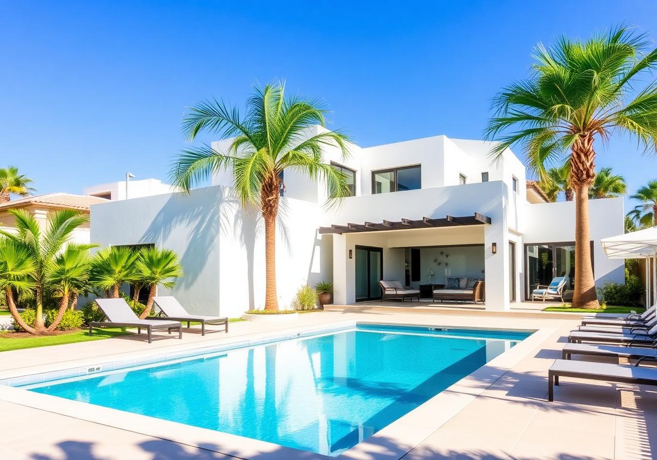 Modern Family Villa with Pool in Calahonda